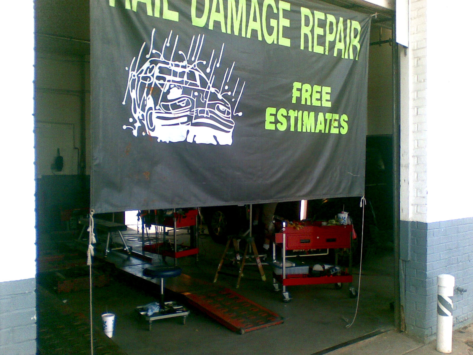 auto hail repair, dent repair, hail damage, hail